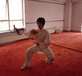 Wushu master,one of the many Chinese Material Arts that can be studied